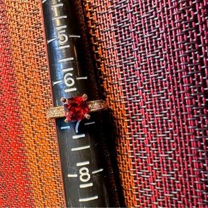 Fragrant Jewels Red Gemstone Ring